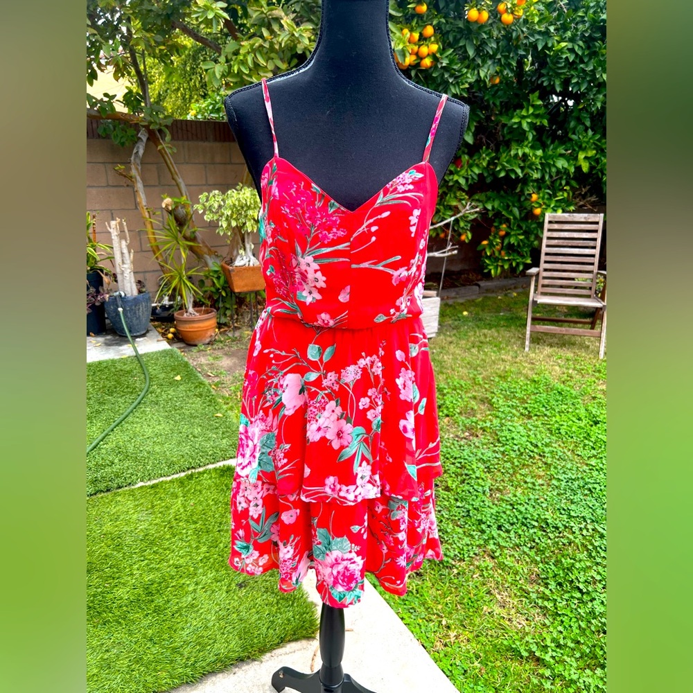 Lily Rose summer dress floral size medium